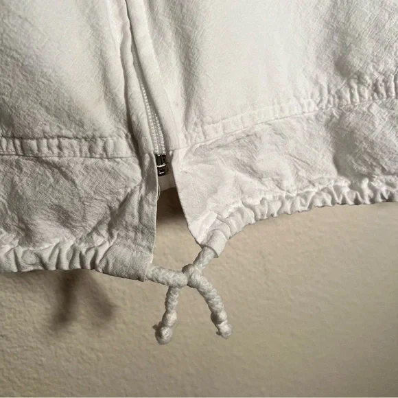 Seaspice White Front Zipper Jacket Resort Wear - Picture 8 of 9